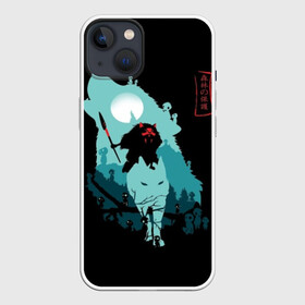 Чехол для iPhone 13 с принтом Princess Mononoke в Кировске,  |  | anime | ghibli | hayao miyazaki | hime | meme | miyazaki | mononoke | music | princess | studio ghibli | tokyo | иероглиф | манга | стиль | фентези