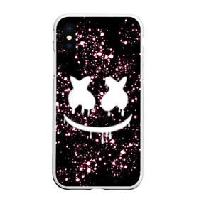 Чехол для iPhone XS Max матовый с принтом Marshmello Stars в Кировске, Силикон | Область печати: задняя сторона чехла, без боковых панелей | Тематика изображения на принте: christopher | comstock | dj | dotcom | fortnite | friends | glitch | marshmallow | marshmello | star | stars | usa | глитч | диджей | друзья | звезды | зефир | комсток | космос | крис | мармелад | маршмэллоу | молнии | музыка | продюсер | сша |