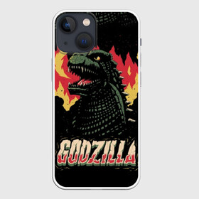 Чехол для iPhone 13 mini с принтом Годзилла в Кировске,  |  | godzilla | king of the monsters | годзила | годзилла 2 | король монстров