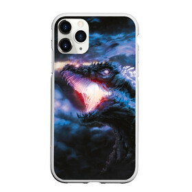 Чехол для iPhone 11 Pro матовый с принтом Годзилла в Кировске, Силикон |  | godzilla | king of the monsters | годзила | годзилла 2 | король монстров