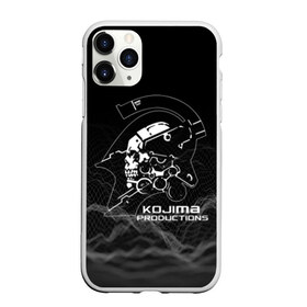 Чехол для iPhone 11 Pro Max матовый с принтом DEATH STRANDING в Кировске, Силикон |  | bridges | death stranding | fragile express | games | kojima | kojima productions | logo | ludens | игры | кодзима | лого | люденс