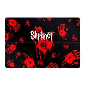 Магнитный плакат 3Х2 с принтом Slipknot (1) в Кировске, Полимерный материал с магнитным слоем | 6 деталей размером 9*9 см | horror | music | not | rock | slipk | slipknot | кровь | музыка | рок | слипкнот | ужасы