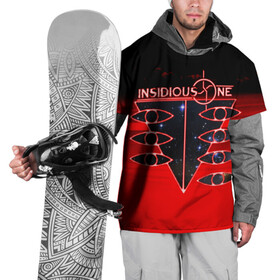 Накидка на куртку 3D с принтом Красный океан в Кировске, 100% полиэстер |  | evangelion | insidious one | metal | nge | евангелион