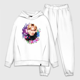 Мужской костюм хлопок OVERSIZE с принтом BTS в Кировске,  |  | bts | dark  wild | face yourself | hoseok | jhope | jimin | jin | jungkook | k pop | kimtaehyung | kpop | love yourself | parkjimin | seokjin | suga | taehyung | tear | wings | бтс | кпоп