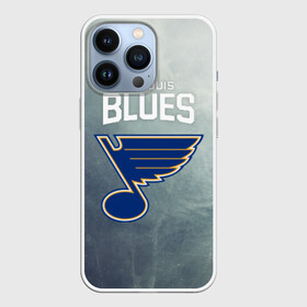 Чехол для iPhone 13 Pro с принтом St. Louis Blues в Кировске,  |  | Тематика изображения на принте: nhl | st. louis blues | блюз | нхл | сент луиз | сент луис | сент луис блюз | тарасенко | хоккей | шайба