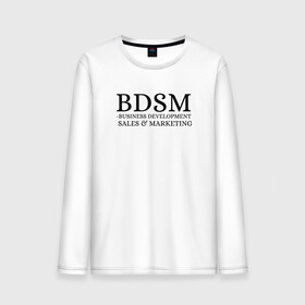 Мужской лонгслив хлопок с принтом BDSM в Кировске, 100% хлопок |  | business | development | marketing | sales