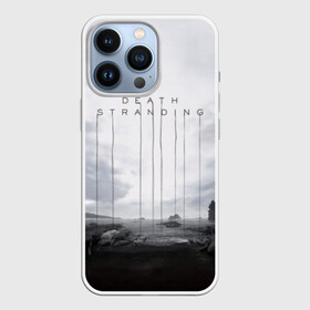 Чехол для iPhone 13 Pro с принтом DEATH STRANDING в Кировске,  |  | Тематика изображения на принте: bridges | death | game | games | hideo | kojima | logo | mads | mikkelsen | norman | porter | reedus | sam | stranding | гений | дес | игра | игры | кодзима | лого | миккельсен | портер | ридус | стрендинг | сэм | хидео