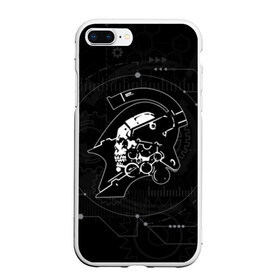 Чехол для iPhone 7Plus/8 Plus матовый с принтом KOJIMA PRODUCTIONS в Кировске, Силикон | Область печати: задняя сторона чехла, без боковых панелей | bridges | death | game | games | hideo | kojima | logo | mads | mikkelsen | norman | porter | reedus | sam | stranding | гений | дес | игра | игры | кодзима | лого | миккельсен | портер | ридус | стрендинг | сэм | хидео