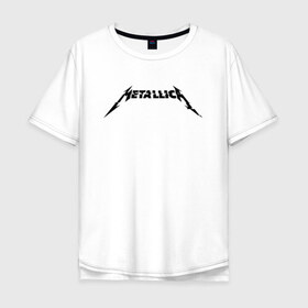 Мужская футболка хлопок Oversize с принтом METALLICA в Кировске, 100% хлопок | свободный крой, круглый ворот, “спинка” длиннее передней части | matters metallica | music | nothing else | rock | trash metal | группа | музыка | музыканты | рок | трэш металл