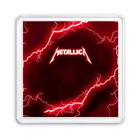 Магнит 55*55 с принтом METALLICA в Кировске, Пластик | Размер: 65*65 мм; Размер печати: 55*55 мм | Тематика изображения на принте: matters metallica | music | nothing else | rock | trash metal | группа | музыка | музыканты | рок | трэш металл