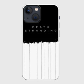 Чехол для iPhone 13 mini с принтом DEATH STRANDING в Кировске,  |  | bridges | death | game | games | hideo | kojima | logo | mads | mikkelsen | norman | porter | reedus | sam | stranding | гений | дес | игра | игры | кодзима | лого | миккельсен | портер | ридус | стрендинг | сэм | хидео