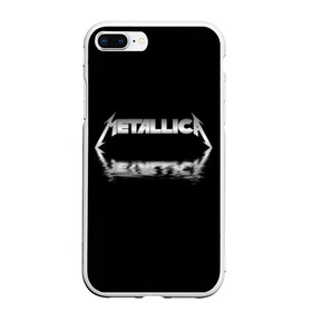 Чехол для iPhone 7Plus/8 Plus матовый с принтом Metallica в Кировске, Силикон | Область печати: задняя сторона чехла, без боковых панелей | Тематика изображения на принте: guitar | hard | heavymetal | metal | metallica | music | rock | гитара | картинка | картинки | метал | металика | металлика | мода | музыка | рок | тренд | тренды | треш | трэш | тяжелый | хард