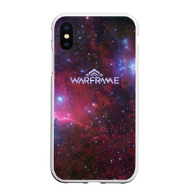 Чехол для iPhone XS Max матовый с принтом Warframe Logo в Кировске, Силикон | Область печати: задняя сторона чехла, без боковых панелей | game | games | logo | warframe | warframe logo | варфрейм | игра | игры