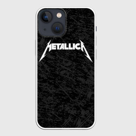 Чехол для iPhone 13 mini с принтом METALLICA в Кировске,  |  | Тематика изображения на принте: matters metallica | music | nothing else | rock | trash metal | группа | металлика | музыка | музыканты | рок | трэш металл