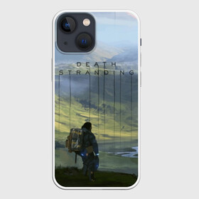 Чехол для iPhone 13 mini с принтом DEATH STRANDING   СЭМ в Кировске,  |  | cliff | death | game | games | hideo | kojima | logo | mads | mikkelsen | norman | porter | reedus | sam | stranding | дес | игра | игры | клифф | кодзима | лого | миккельсен | портер | ридус | стрендинг | сэм | хидео