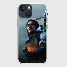 Чехол для iPhone 13 mini с принтом Сэм   DEATH STRANDING в Кировске,  |  | cliff | death | game | games | hideo | kojima | logo | mads | mikkelsen | norman | porter | reedus | sam | stranding | дес | игра | игры | клифф | кодзима | лого | миккельсен | портер | ридус | стрендинг | сэм | хидео