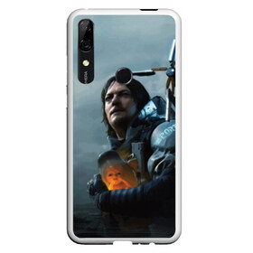 Чехол для Honor P Smart Z с принтом Сэм - DEATH STRANDING в Кировске, Силикон | Область печати: задняя сторона чехла, без боковых панелей | cliff | death | game | games | hideo | kojima | logo | mads | mikkelsen | norman | porter | reedus | sam | stranding | дес | игра | игры | клифф | кодзима | лого | миккельсен | портер | ридус | стрендинг | сэм | хидео