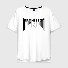 Мужская футболка хлопок Oversize с принтом Rammstein в Кировске, 100% хлопок | свободный крой, круглый ворот, “спинка” длиннее передней части | Тематика изображения на принте: deutschland | duhastviel.mutter | hevy metal | meinteil | music | rammstein | rammsteinfan | ramshtain | rock | германия | метал | музыка | немцы | рамштаин | рамштайн | рамштейн | рок