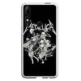 Чехол для Honor P Smart Z с принтом Metallica в Кировске, Силикон | Область печати: задняя сторона чехла, без боковых панелей | album | black | concert | heavy | kirk | metal | metallica | music | rock | tolls | джеймс хэтфилд | кирк хэмметт | клифф бёртон | ларс ульрих | метал | металлика | трэш