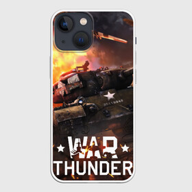 Чехол для iPhone 13 mini с принтом war thunder в Кировске,  |  | war thunder | war thunder 2019 | war thunder лучшие | war thunder самолеты | war thunder танки | вар тандер | игра war thunder | купить футболку war thunder | футболки war thunder