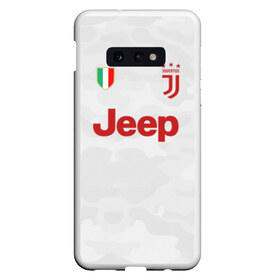 Чехол для Samsung S10E с принтом Juventus away 19-20 в Кировске, Силикон | Область печати: задняя сторона чехла, без боковых панелей | champions | cristiano | italy | juventus | league | ronaldo | италия | криштиану | лига | роналду | чемпионов | ювентус