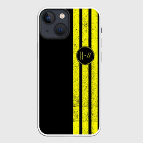 Чехол для iPhone 13 mini с принтом Twenty One Pilots 18 в Кировске,  |  | abstract | one pilots | twenty one | twenty one pilots | желтый | твенти ван | твенти ван пайлотс