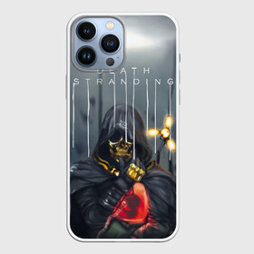 Чехол для iPhone 13 Pro Max с принтом Death Stranding (НА СПИНЕ) в Кировске,  |  | cliff | deadman | death stranding | fragile | hideo kojima | mads mikkelsen | norman reedus | sam | дельторо | дэдмен | коджима | кодзима | мадс миккельсен | норман ридус | сэм | хидео