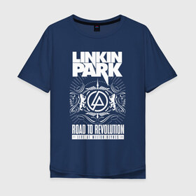 Мужская футболка хлопок Oversize с принтом Linkin Park в Кировске, 100% хлопок | свободный крой, круглый ворот, “спинка” длиннее передней части | альтернативный метал | альтернативный рок | американская | группа | джозеф хан | майк шинода | мультиплатиновая | ню метал | рок | рэп рок | честер беннингтон | электроник рок