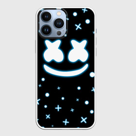 Чехол для iPhone 13 Pro Max с принтом MARSHMELLO NEON в Кировске,  |  | fortnite | fortnite battle royale. | fortnite marshmello | friend marshmello | marshmello dj | marshmellow | маршмело | фортнайт