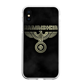 Чехол для iPhone XS Max матовый с принтом Rammstein в Кировске, Силикон | Область печати: задняя сторона чехла, без боковых панелей | lindemann | rammstain | rammstein | rammstein 2019 | ramstein | группы | метал | музыка | рок | тилль линдеманн