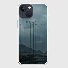 Чехол для iPhone 13 mini с принтом DEATH STRANDING | DS в Кировске,  |  | bridges | death stranding | fragile express | games | kojima | kojima productions | logo | ludens | игры | кодзима | лого | люденс