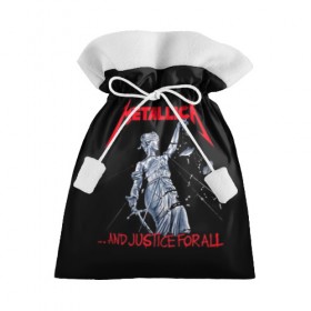 Подарочный 3D мешок с принтом Metallica в Кировске, 100% полиэстер | Размер: 29*39 см | album | black | concert | heavy | kirk | metal | metallica | music | rock | tolls | джеймс хэтфилд | кирк хэмметт | клифф бёртон | ларс ульрих | метал | металлика | трэш