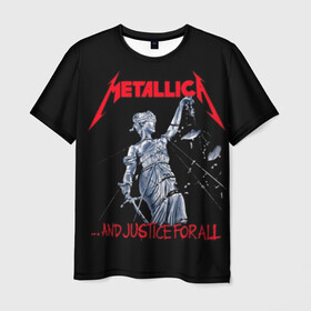 Мужская футболка 3D с принтом Metallica в Кировске, 100% полиэфир | прямой крой, круглый вырез горловины, длина до линии бедер | Тематика изображения на принте: album | black | concert | heavy | kirk | metal | metallica | music | rock | tolls | джеймс хэтфилд | кирк хэмметт | клифф бёртон | ларс ульрих | метал | металлика | трэш