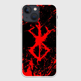 Чехол для iPhone 13 mini с принтом BERSERK logo elements в Кировске,  |  | anime | berserk | heroes | knight | manga | аниме | берсерк | герои | манга | рыцарь