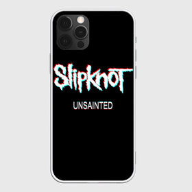 Чехол для iPhone 12 Pro Max с принтом Slipknot Unsainted в Кировске, Силикон |  | Тематика изображения на принте: 2019 | metal | music | new | rock | single | slipknot | unsainted