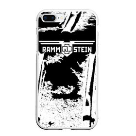 Чехол для iPhone 7Plus/8 Plus матовый с принтом Rammstein в Кировске, Силикон | Область печати: задняя сторона чехла, без боковых панелей | du hast | heavy | herzeleid | metal | mutter | rammstein | reise | rosenrot | sehnsucht | till lindemann | группа | метал | рамштайн | рок | тилль линдеманн | хард