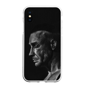 Чехол для iPhone XS Max матовый с принтом Rammstein Till Lindemann в Кировске, Силикон | Область печати: задняя сторона чехла, без боковых панелей | rammstein | till lindemann | рамштайн | рок | тилль линдеманн | тиль