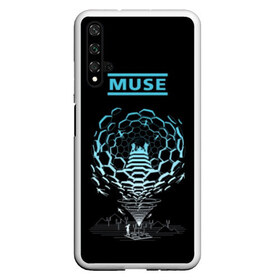 Чехол для Honor 20 с принтом Muse в Кировске, Силикон | Область печати: задняя сторона чехла, без боковых панелей | Тематика изображения на принте: alternative | british | men | muse | music | progressive | rock | rock band | space rock | symphonic | three | trio | uk | альтернативный | британская | великобритания | до | крис уолстенхолм | мужчины | муза | музыка | мэттью беллами