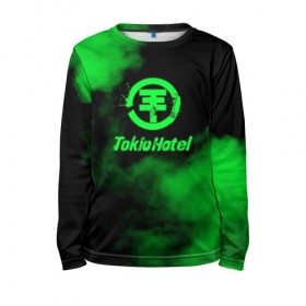 Детский лонгслив 3D с принтом Tokio Hotel в Кировске, 100% полиэстер | длинные рукава, круглый вырез горловины, полуприлегающий силуэт
 | hotel | island | tokio | tokio hotel | альтернативный | билл каулитц | георг листинг | группа | густав шефер | отель | пауэр | поп | рок | синти | синтипоп | токийский | токио | том каулитц | хотель