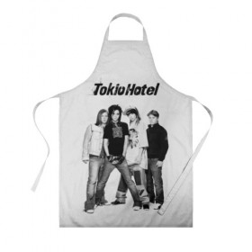 Фартук 3D с принтом Tokio Hotel в Кировске, 100% полиэстер | общий размер — 65 х 85 см, ширина нагрудника — 26 см, горловина — 53 см, длина завязок — 54 см, общий обхват в поясе — 173 см. Принт на завязках и на горловине наносится с двух сторон, на основной части фартука — только с внешней стороны | Тематика изображения на принте: alternative rock | band | bill kaulitz | boys | german | hotel | music | pop rock | powerpop | synthpop | tokyo | tom ka | альтернативный рок | билл каулитц | георг листинг | группа | густав шефер | мальчики | музыка | немецкая | отель | пауэр поп