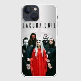 Чехол для iPhone 13 mini с принтом Lacuna Coil в Кировске,  |  | alternative | cristina scabbia | epic metal | goth | gothic | lacuna | lacuna coil | melodic metal | metal | nu metal | rock | готик рок | готика | готический рок | метал