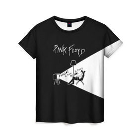 Женская футболка 3D с принтом Pink Floyd - Comfortably Numb в Кировске, 100% полиэфир ( синтетическое хлопкоподобное полотно) | прямой крой, круглый вырез горловины, длина до линии бедер | pink floyd | pinkfloyd | арт | артрок | группа | дэвид гилмор | пинк флойд | пинкфлойд | прогрессивный | психоделический | рок | сид барретт | симфонический | спэйс | эйсид | экспериментальный