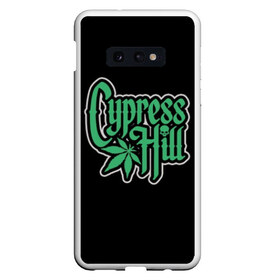 Чехол для Samsung S10E с принтом Cypress Hill в Кировске, Силикон | Область печати: задняя сторона чехла, без боковых панелей | Тематика изображения на принте: b real | cypress hill | dj muggs | eric bobo | sen dog | альтернативный рэп | американская | гангста рэп | кипарисовый | лос анджелес | музыка | ню метал | рэп метал | рэп рок | рэпкор | сен дог | сша | хип хоп