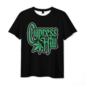 Мужская футболка 3D с принтом Cypress Hill в Кировске, 100% полиэфир | прямой крой, круглый вырез горловины, длина до линии бедер | b real | cypress hill | dj muggs | eric bobo | sen dog | альтернативный рэп | американская | гангста рэп | кипарисовый | лос анджелес | музыка | ню метал | рэп метал | рэп рок | рэпкор | сен дог | сша | хип хоп