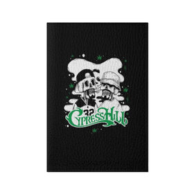Обложка для паспорта матовая кожа с принтом Cypress Hill в Кировске, натуральная матовая кожа | размер 19,3 х 13,7 см; прозрачные пластиковые крепления | b real | cypress hill | dj muggs | eric bobo | sen dog | альтернативный рэп | американская | гангста рэп | кипарисовый | лос анджелес | музыка | ню метал | рэп метал | рэп рок | рэпкор | сен дог | сша | хип хоп