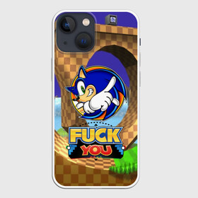 Чехол для iPhone 13 mini с принтом SONIC в Кировске,  |  | hedgehog | metal sonic | silver | silver the hedgehog | sonic | sonic boom | sonic the hedgehog | ёж сонник | игры | соник | фильмы