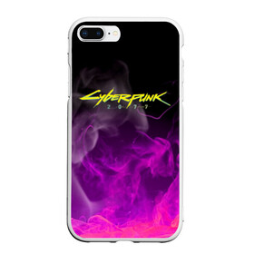 Чехол для iPhone 7Plus/8 Plus матовый с принтом CYBERPUNK 2077 в Кировске, Силикон | Область печати: задняя сторона чехла, без боковых панелей | 2077 | cyberpunk 2020 | cyberpunk 2077 | cyberpunk 2077 samurai | cyberpunk city | кибер панк. | киберпанк | киберпанк 2077