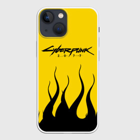 Чехол для iPhone 13 mini с принтом CYBERPUNK 2077 в Кировске,  |  | 2077 | cyberpunk 2020 | cyberpunk 2077 | cyberpunk 2077 samurai | cyberpunk city | кибер панк. | киберпанк | киберпанк 2077