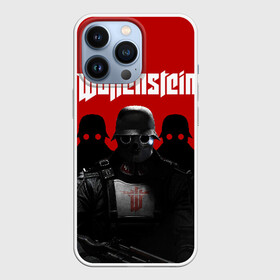 Чехол для iPhone 13 Pro с принтом Wolfenstein в Кировске,  |  | cyberpilot | new colossus | new order | old blood | wolfenstein | youngblood | игры