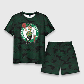Мужской костюм с шортами 3D с принтом Boston Celtics в Кировске,  |  | boston | boston celtics | celtics | nba | баскетбол | бостон | бостон селтикс | нба | селтикс